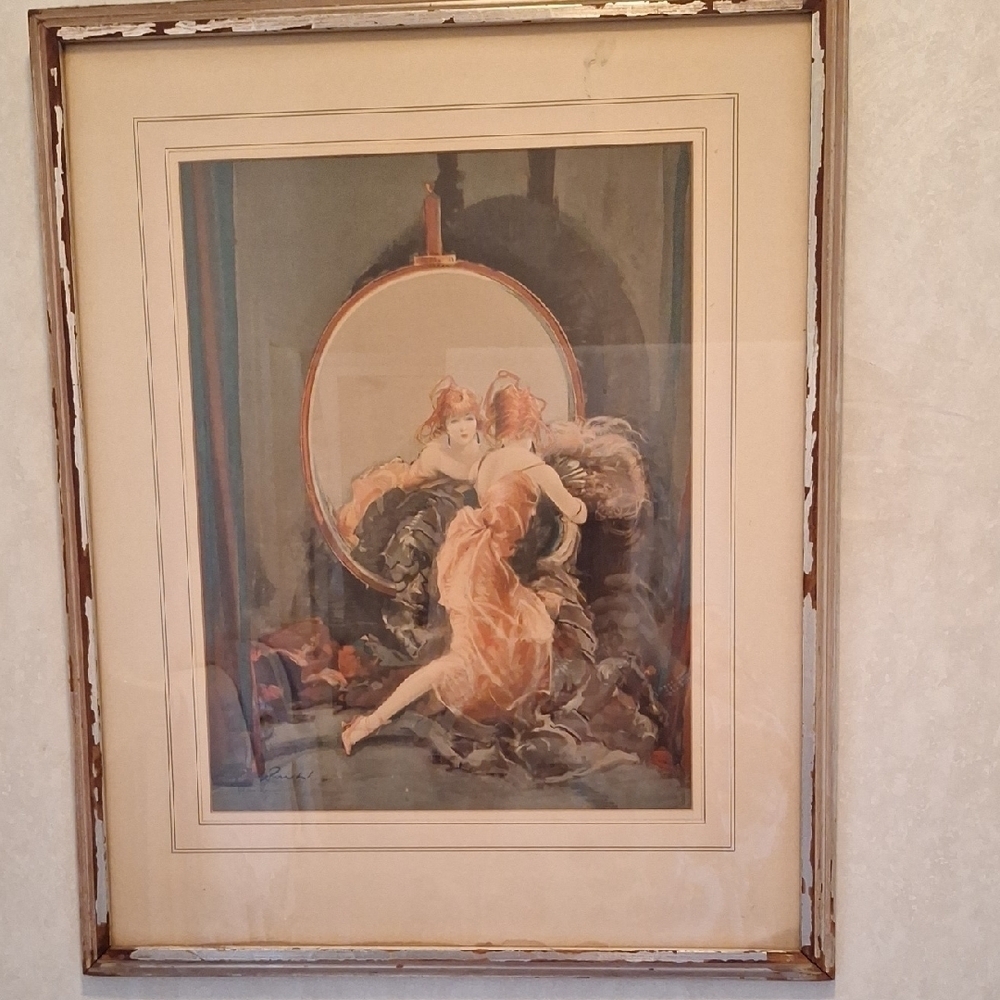 William H. Barribal. Edwardian Print